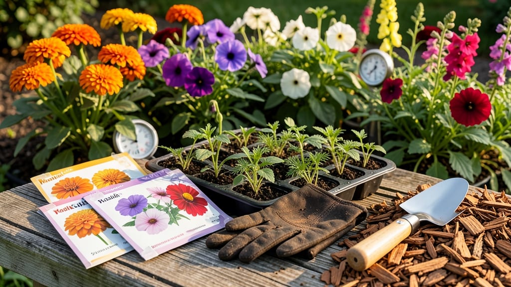 When to Plant Annuals in Michigan: Soil Temp & Frost Dates for Zero-Fail Blooms