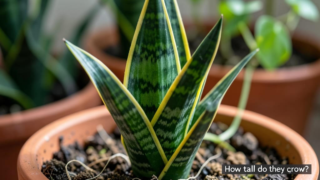 Snake Plant How Tall Do They Grow: Growth Stages and Space Needs