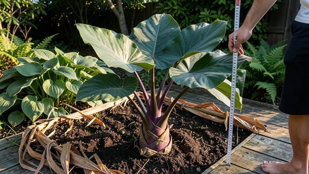 How Tall Do Elephant Ear Plants Grow: Giant Varieties Reaching 6 Feet Tall