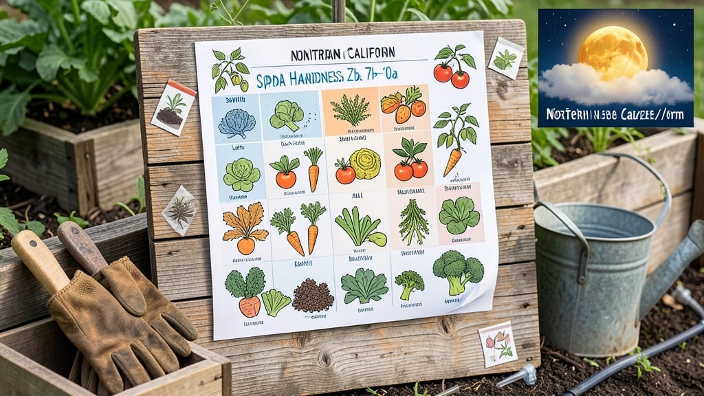 When to Plant a Vegetable Garden in Northern California: Coastal vs Inland Start Dates by Elevation