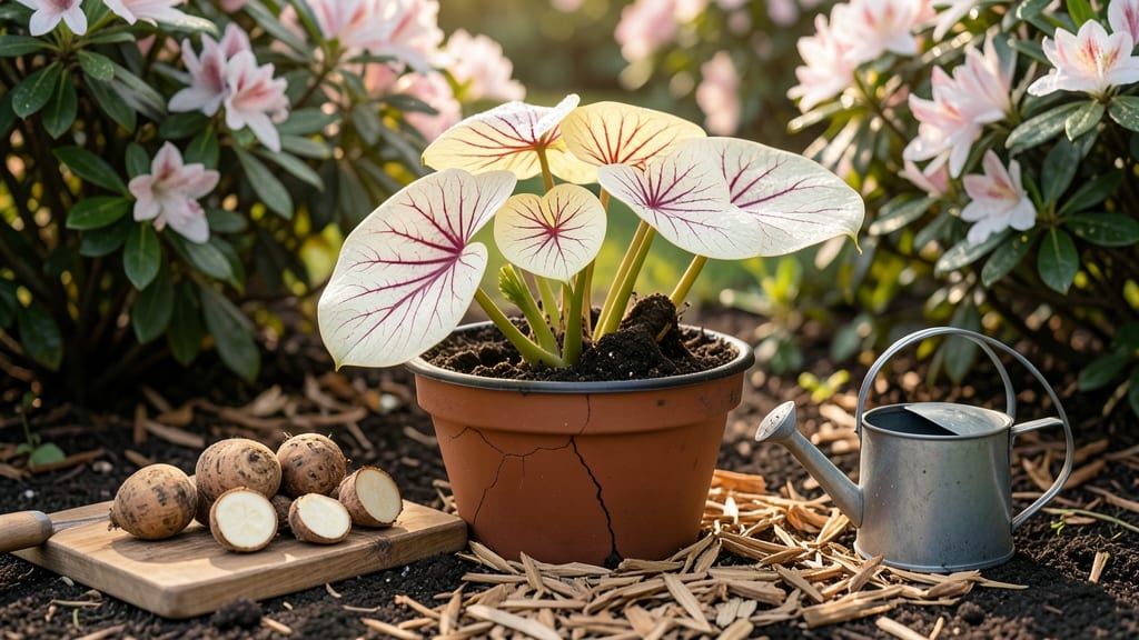 When to Plant Caladium Bulbs in Zone 8: Spring Heat Tolerance Tricks for Vibrant Foliage