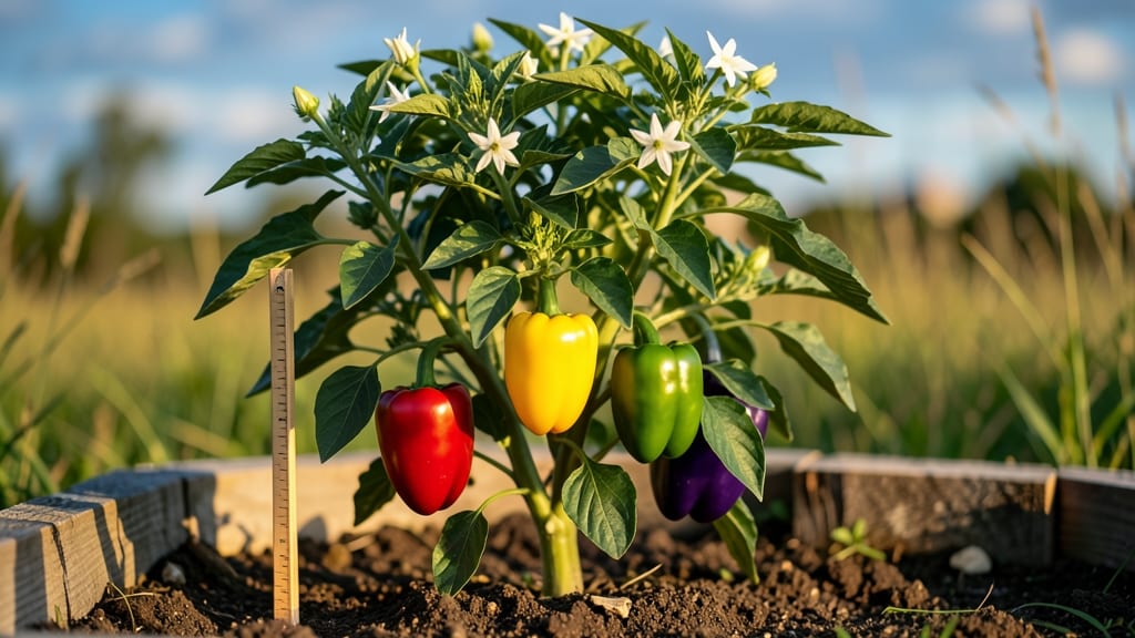 How Tall Do Bell Pepper Plants Grow: Variety-Specific Heights Compared