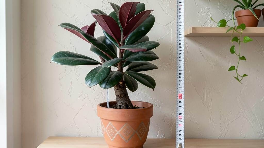 How Tall Do Rubber Plants Grow: Indoor Height Limits by Variety