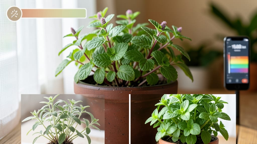 How Much Light Does a Mint Plant Need: Bright Indirect Sun for Vigorous Growth